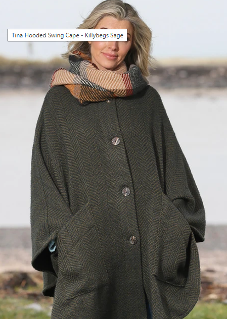 TIna  Hooded Cape Killybegs