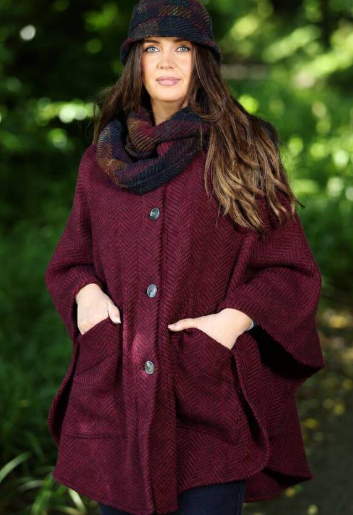 TIna  Hooded Cape Killybegs