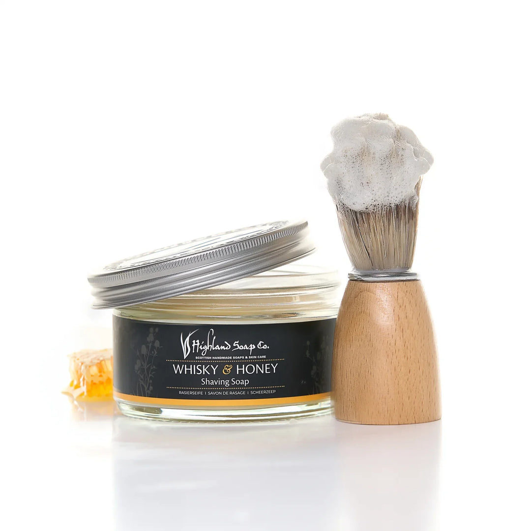 Highland Soap Co. Shaving Gift Set – Natural Men’s Grooming Kit