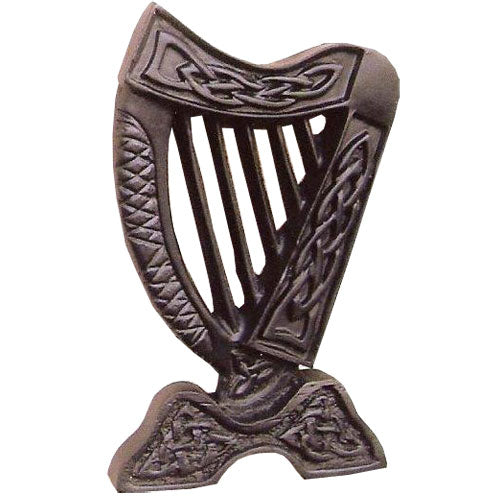 Small Irish Harp Wall Hanging Ornament