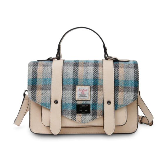 The Large Satchel with Harris Tweed®