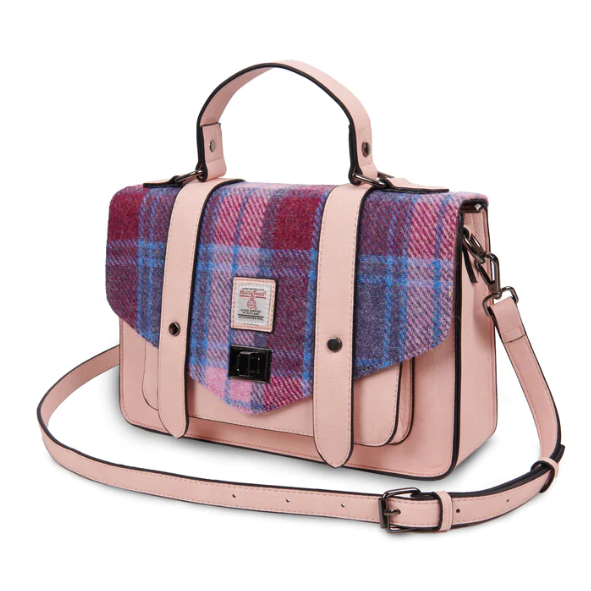 The Large Satchel with Harris Tweed®