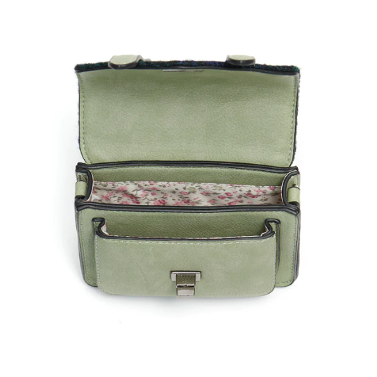 Islander® Tartan Wee Satchel with Harris Tweed®