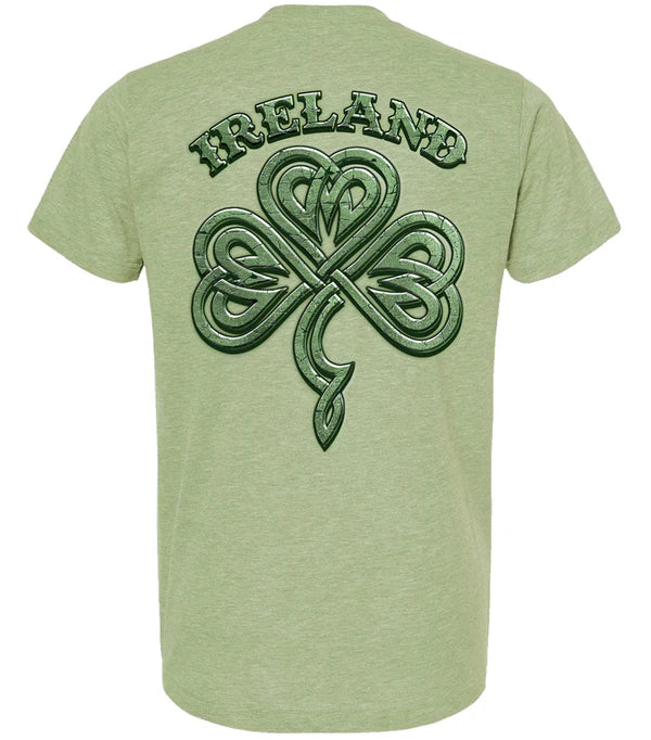 Ireland Puff Shamrock T-Shirt