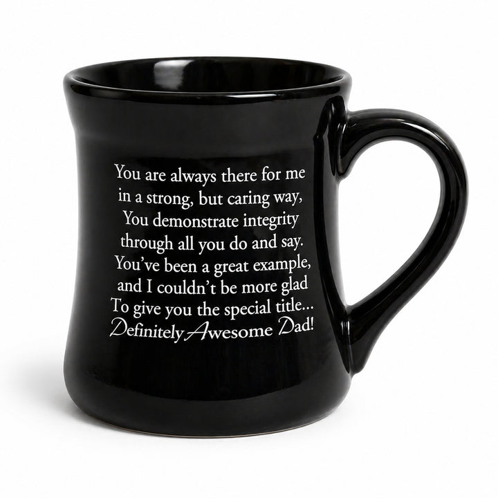 Definitely Awesome Dad Stoneware Mug