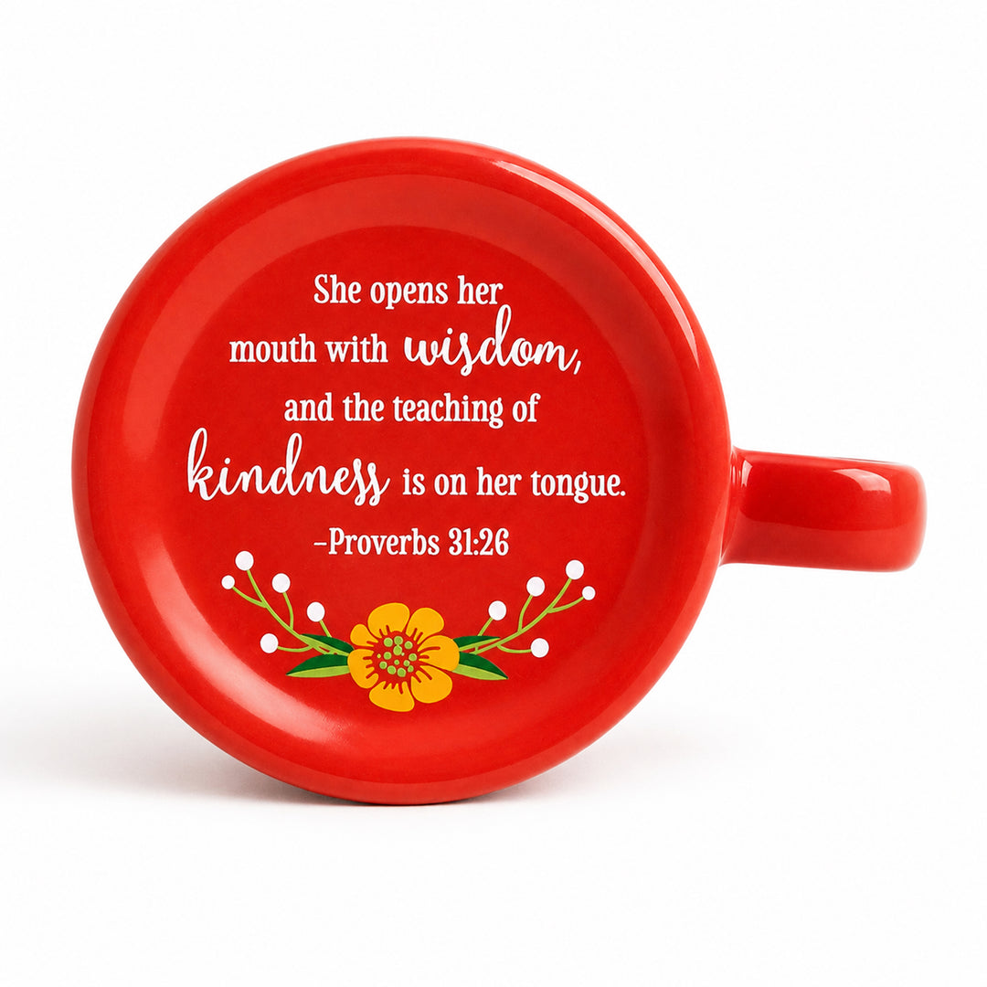 Floral Mug &amp; Coaster Set