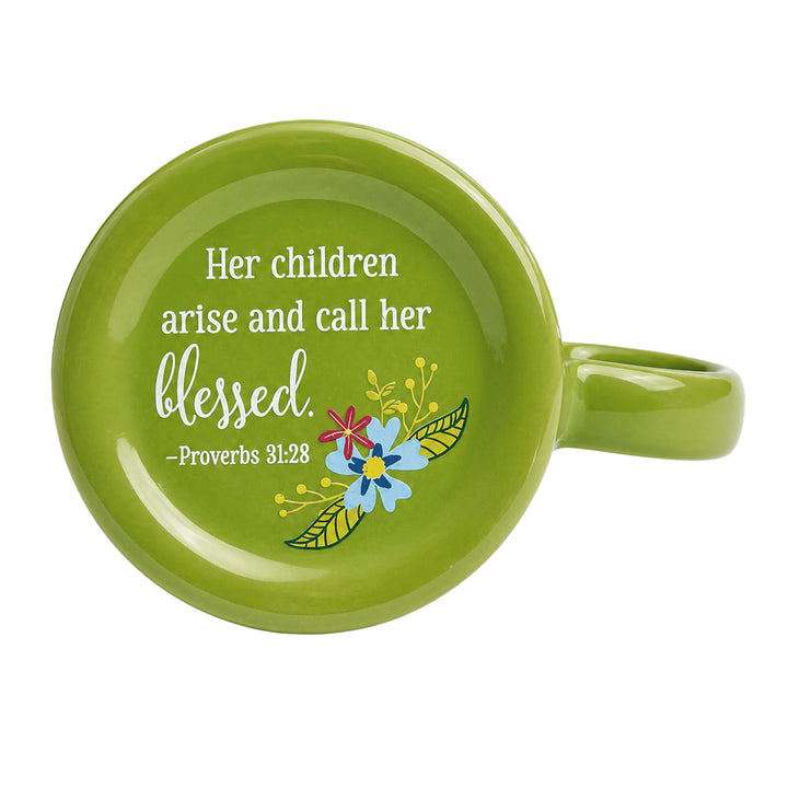 Floral Mug &amp; Coaster Set