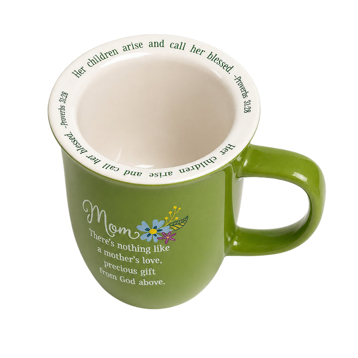 Floral Mug &amp; Coaster Set