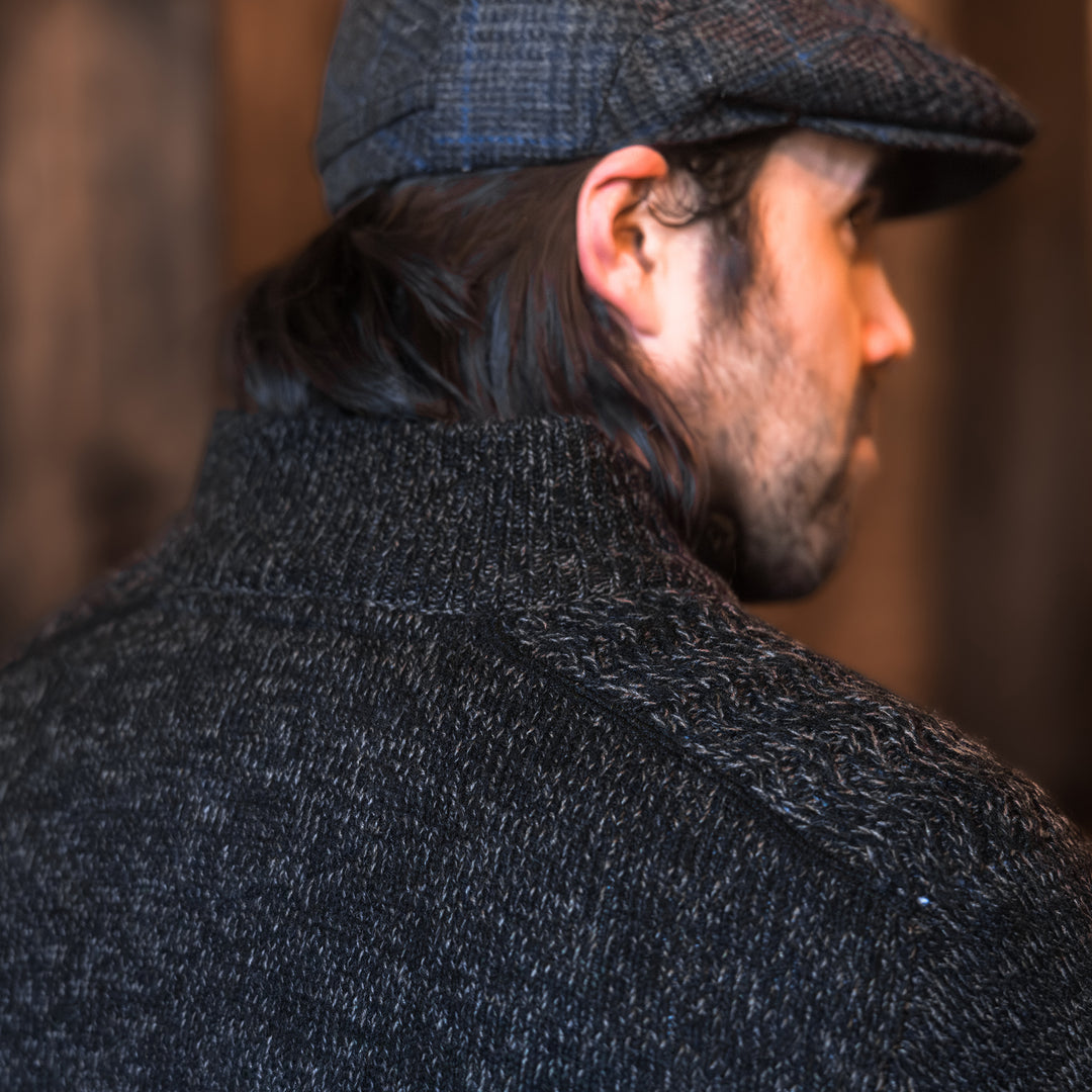 Men's Clifden Irish Wool Quarter Zip Sweater