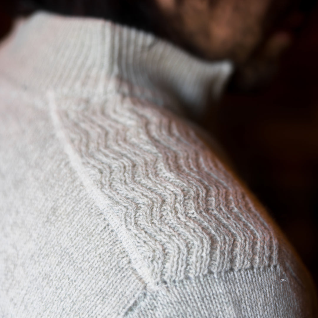 Men's Clifden Irish Wool Quarter Zip Sweater