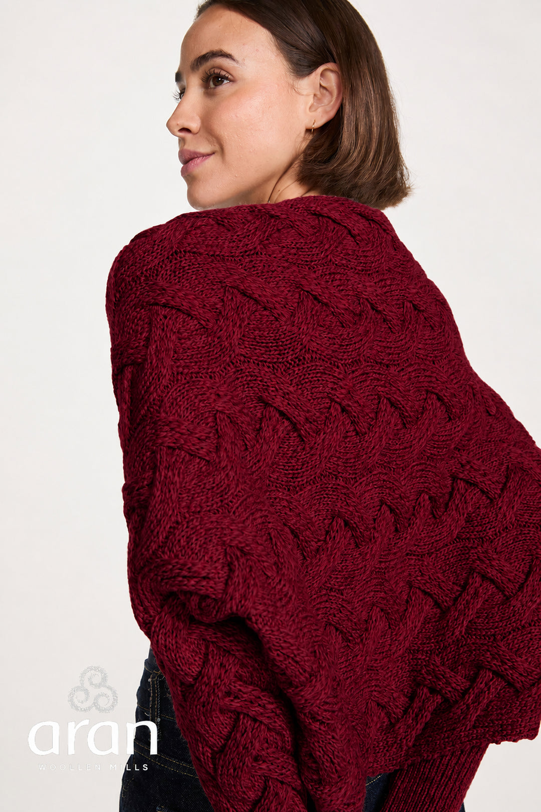 Super Soft Aran Bolero Jacket