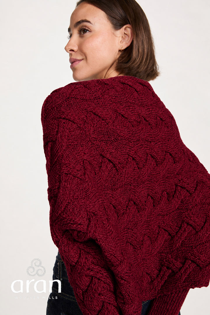 Super Soft Aran Bolero Jacket