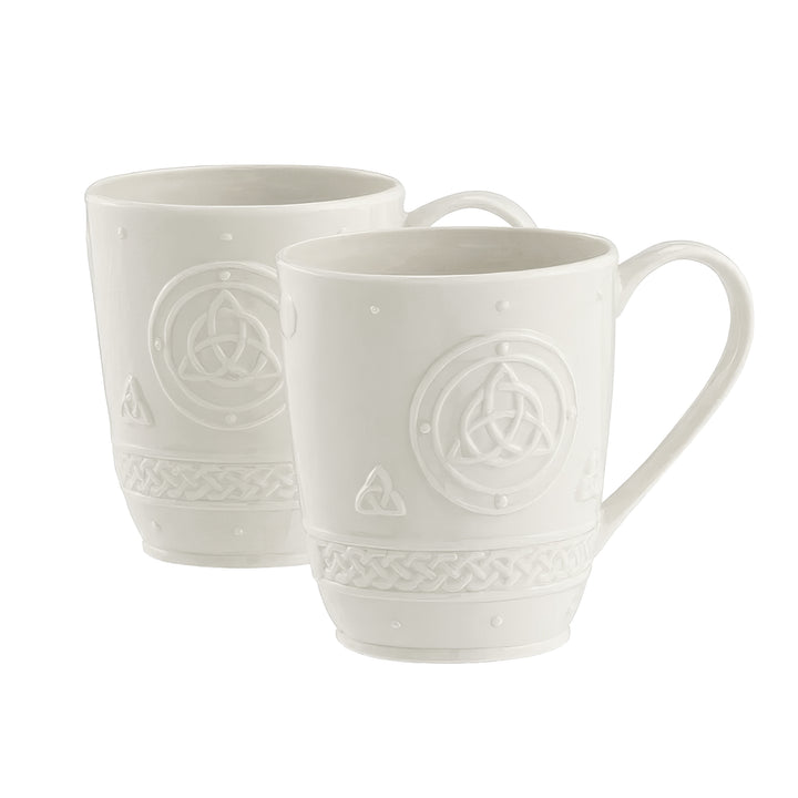 Belleek Pottery Celtic Mug Gift Set