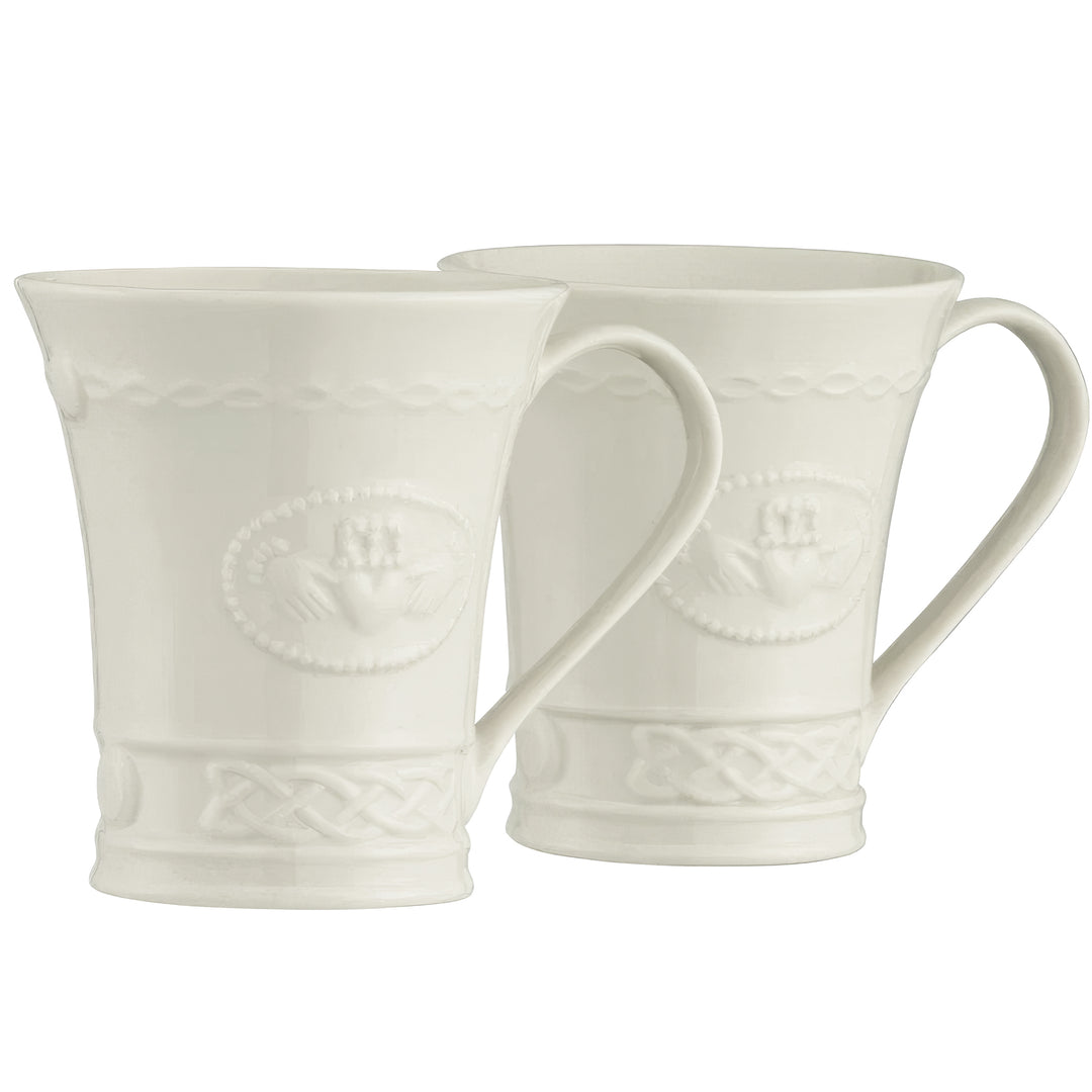 Belleek Pottery Celtic Mug Gift Set