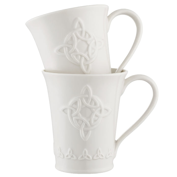 Belleek Pottery Celtic Mug Gift Set