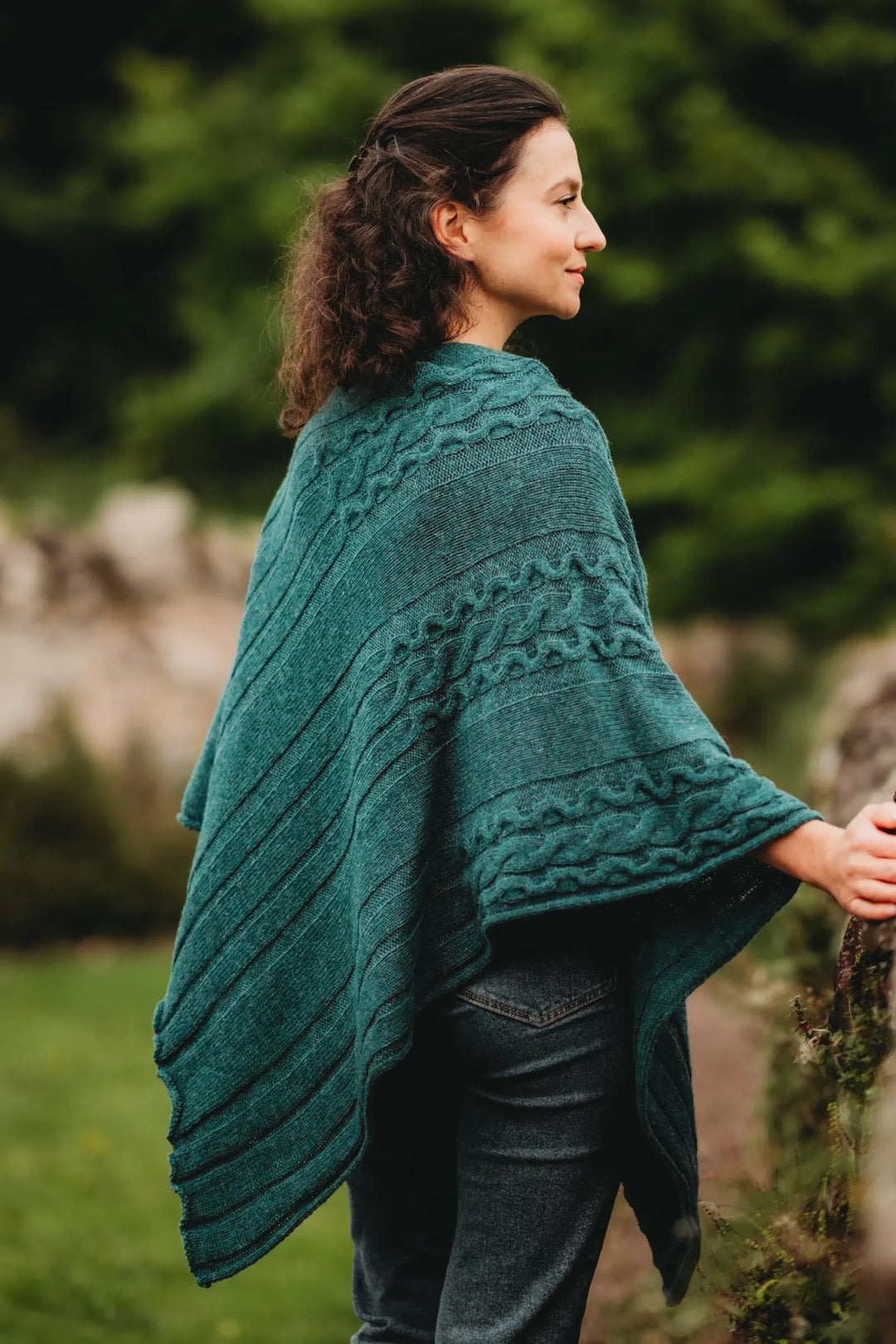 Barra Shetland Wool Shawl