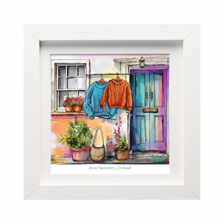 Mini Framed Irish Art by Karolina Di Duca