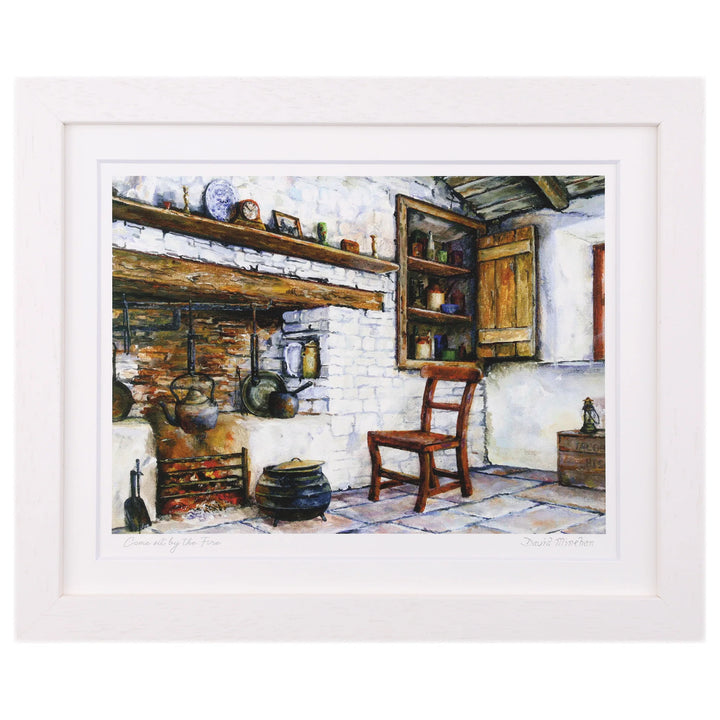 "Come Sit by the Fire" Irish Wall Décor