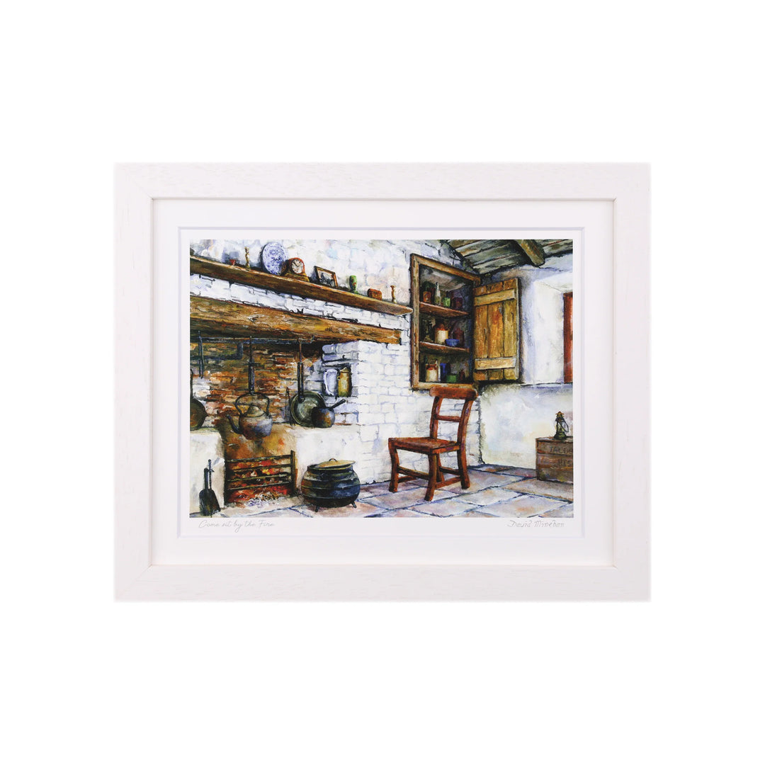 "Come Sit by the Fire" Irish Wall Décor