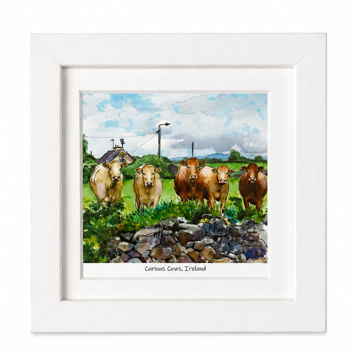 Mini Framed Irish Art by Karolina Di Duca