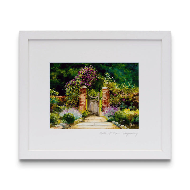 “Gate of New Beginnings” Fine Art Print Wall Décor