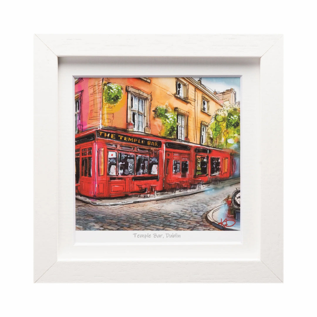 Mini Framed Irish Art by Karolina Di Duca