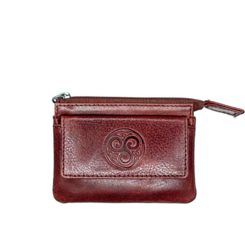 Aisling Celtic Leather Coin &amp; Card Holder