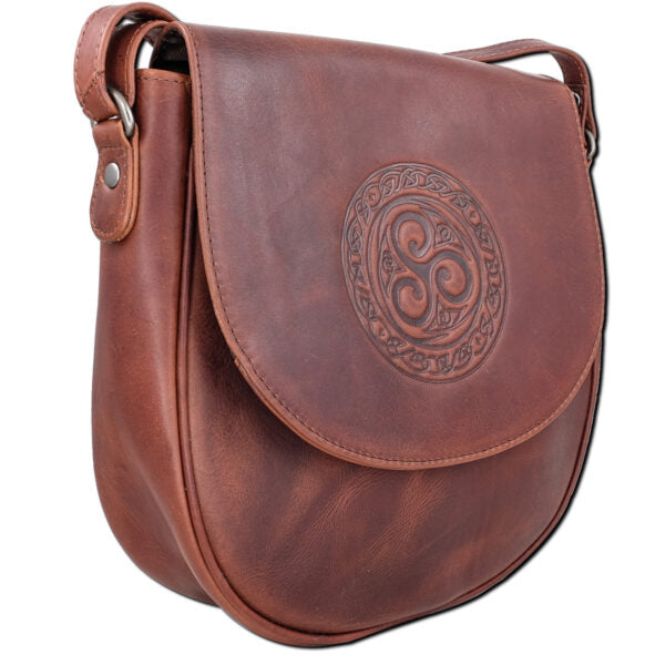 Saddle Ladies Leather Bag