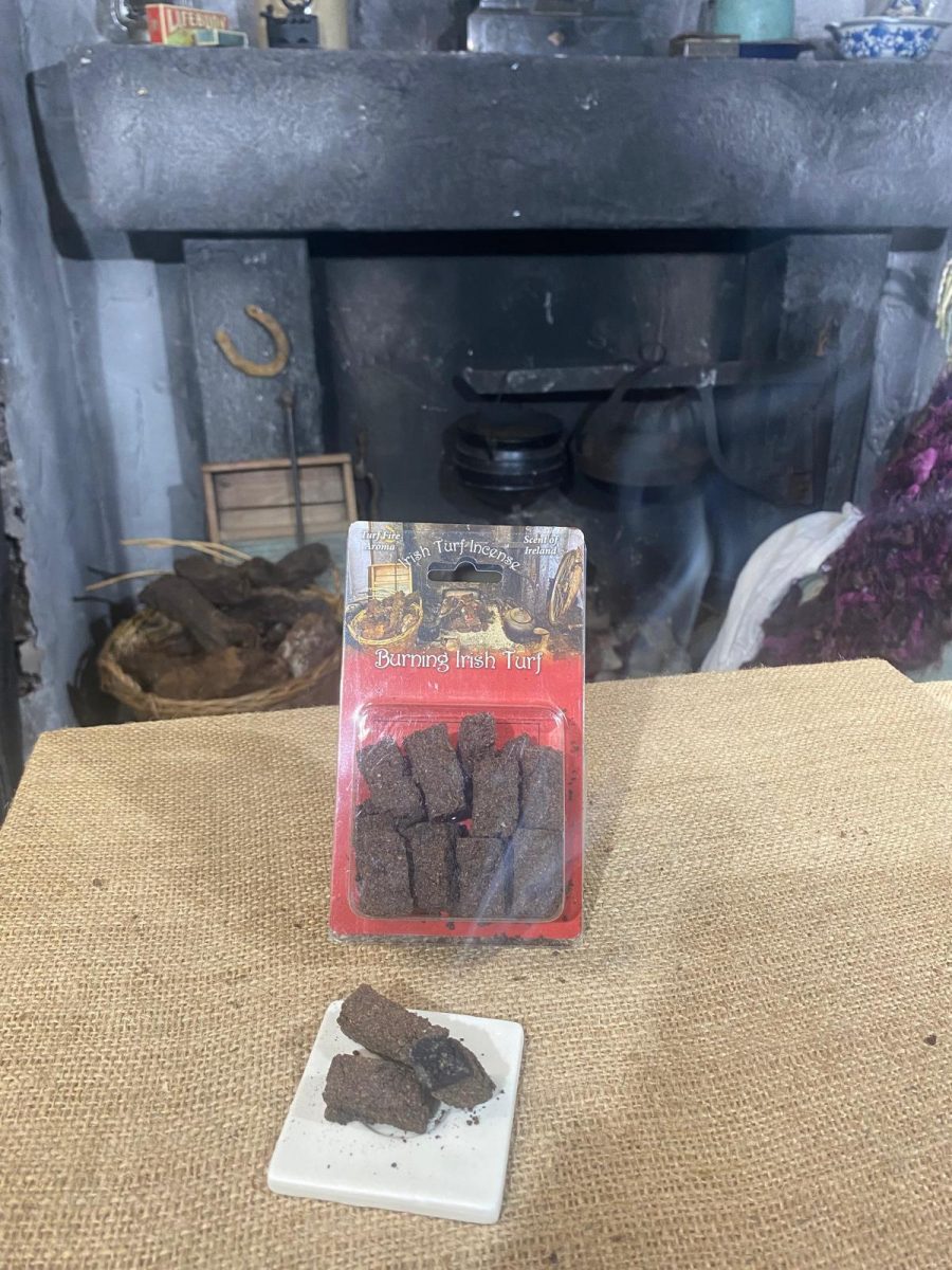 Irish Turf Incense &amp; Burner