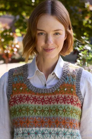 Iona Fair Isle Knit Vest