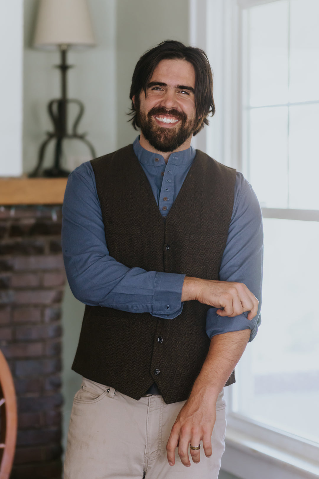 Celtic Ranchwear - Men's Wool Blend Vest | The Celtic Ranch Celtic Ranchwear - Men's Wool Blend Vest | The Celtic Ranch
