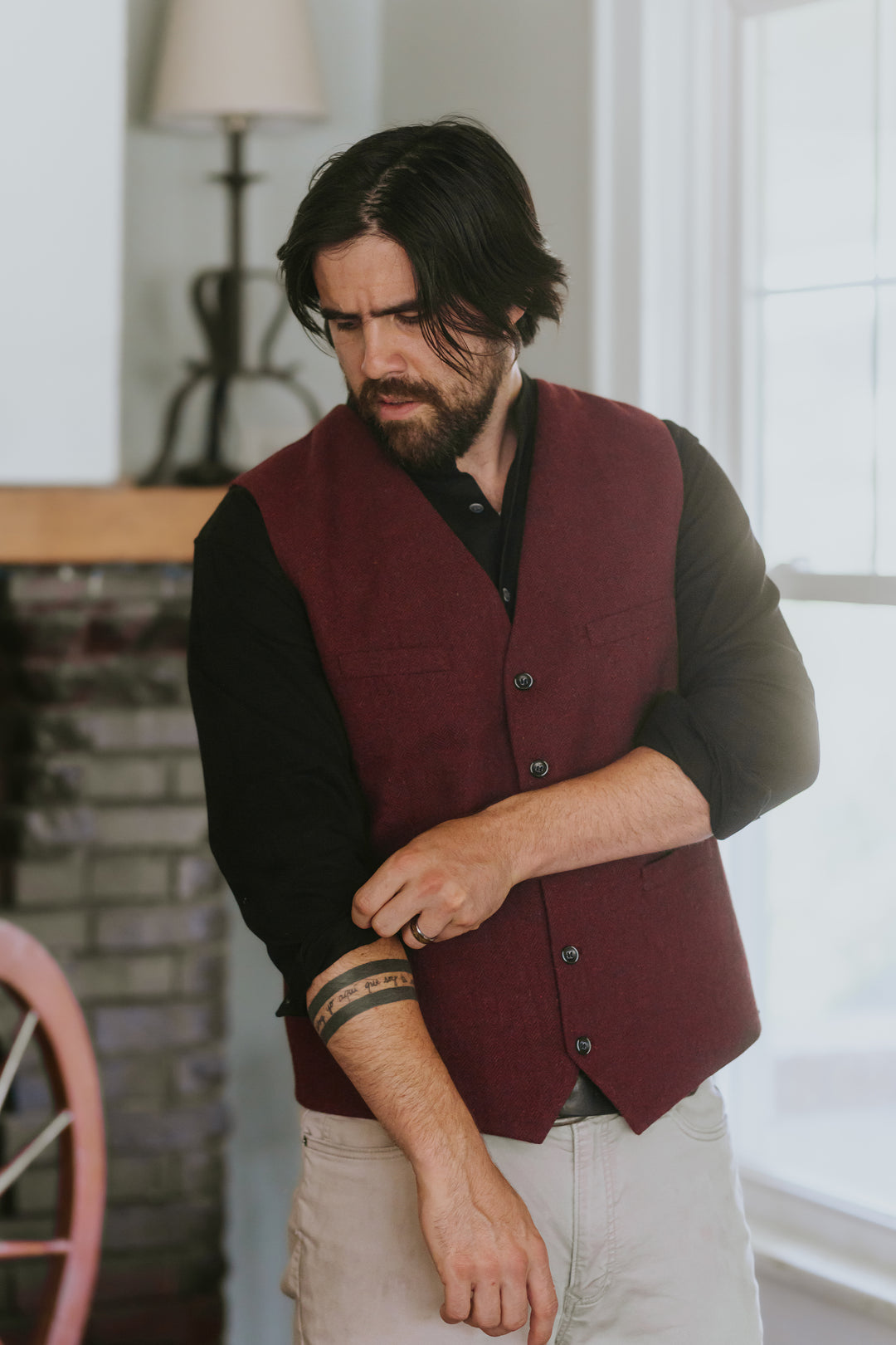 Celtic Ranchwear 50% Wool Blend Vest