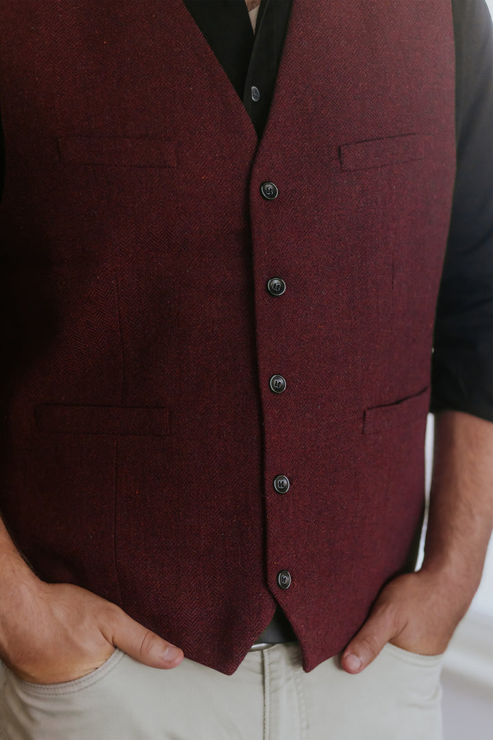 Celtic Ranchwear 50% Wool Blend Vest