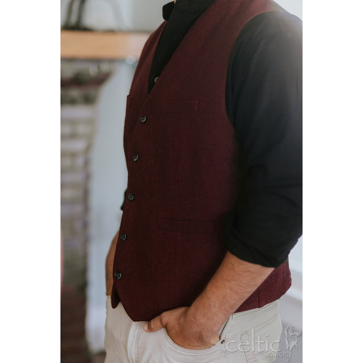 Celtic Ranchwear 50% Wool Blend Vest