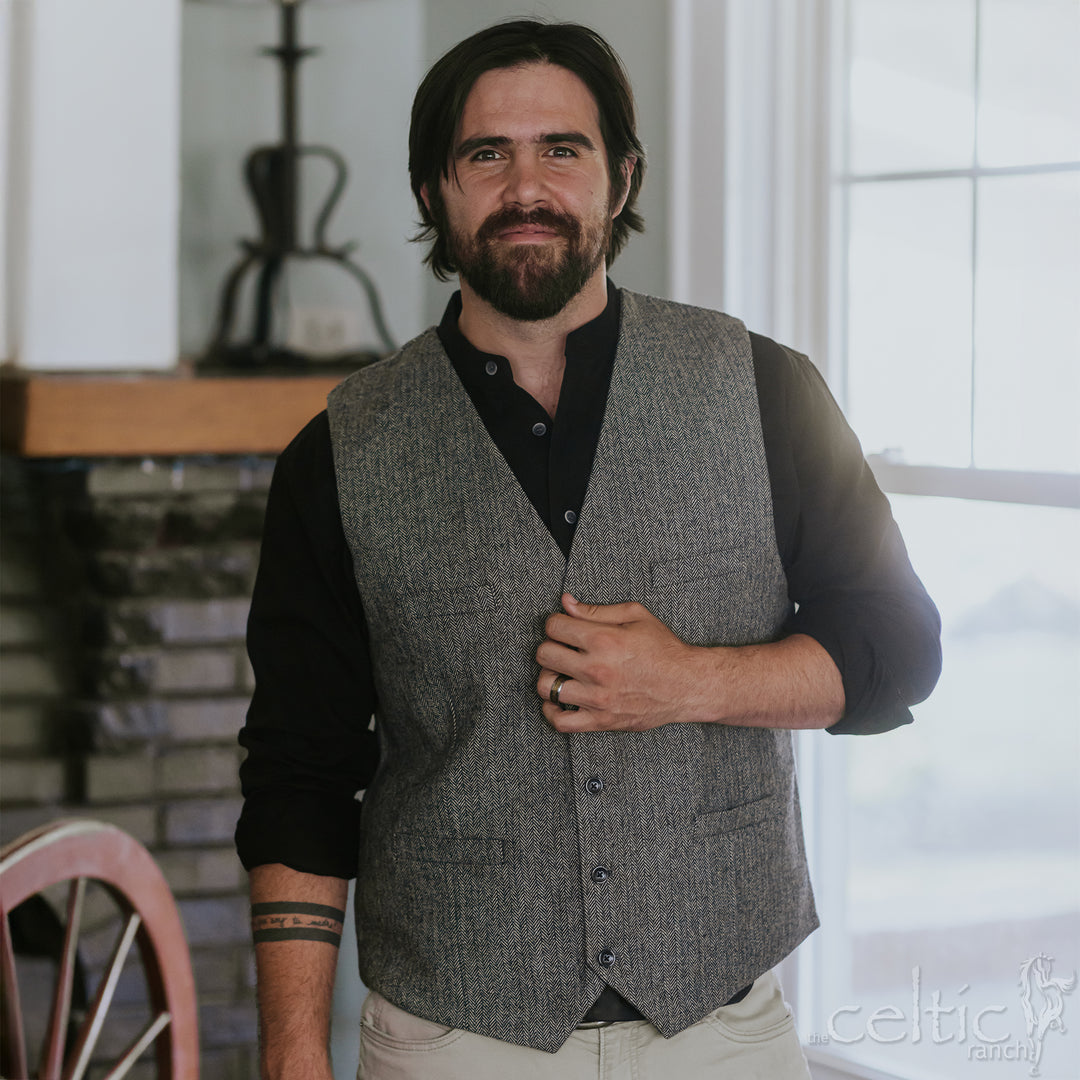 Celtic Ranchwear 50% Wool Blend Vest