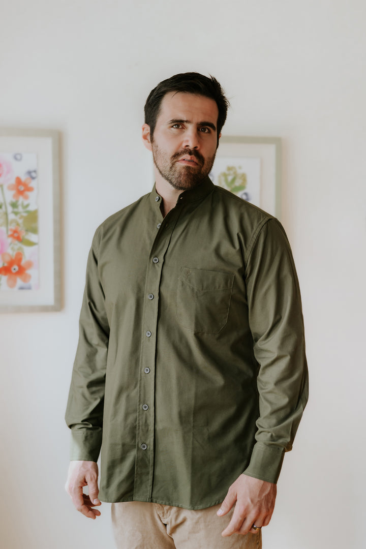 Celtic Ranchwear Polyester Cotton Grandfather Shirt