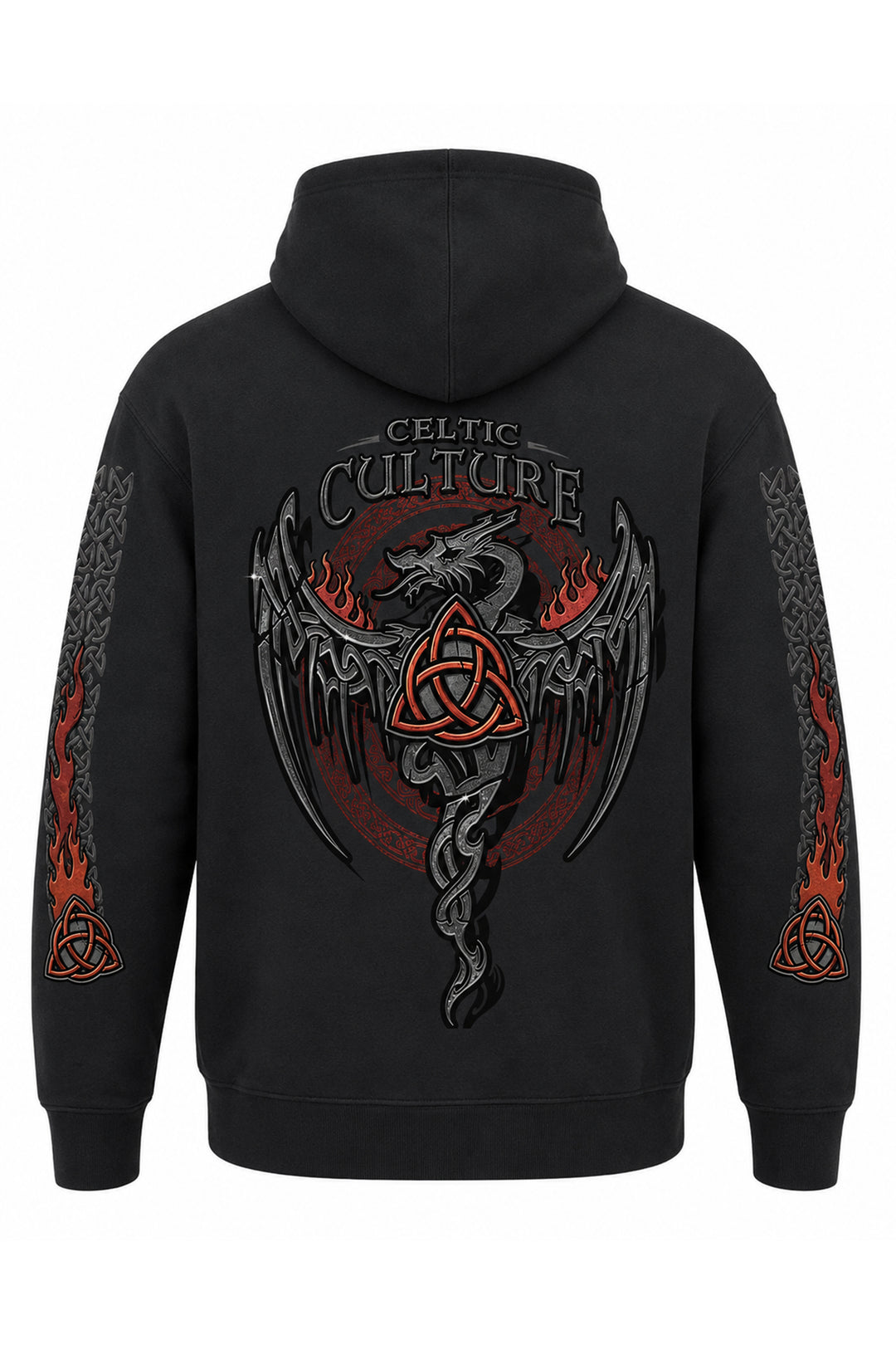Celtic Culture Dragon Hoodie