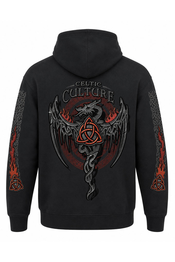 Celtic Culture Dragon Hoodie