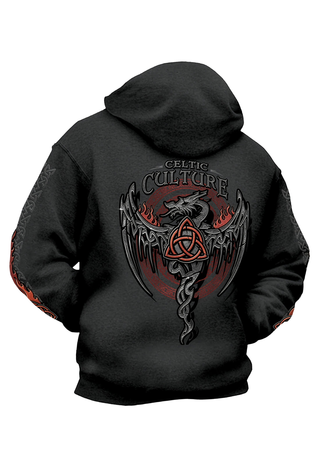 Celtic Culture Dragon Hoodie