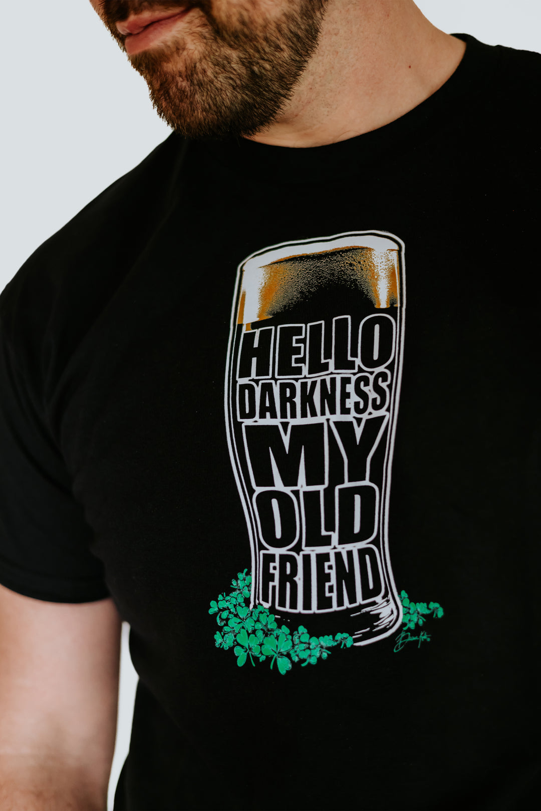Hello Darkness My Old Friend Black T-Shirt