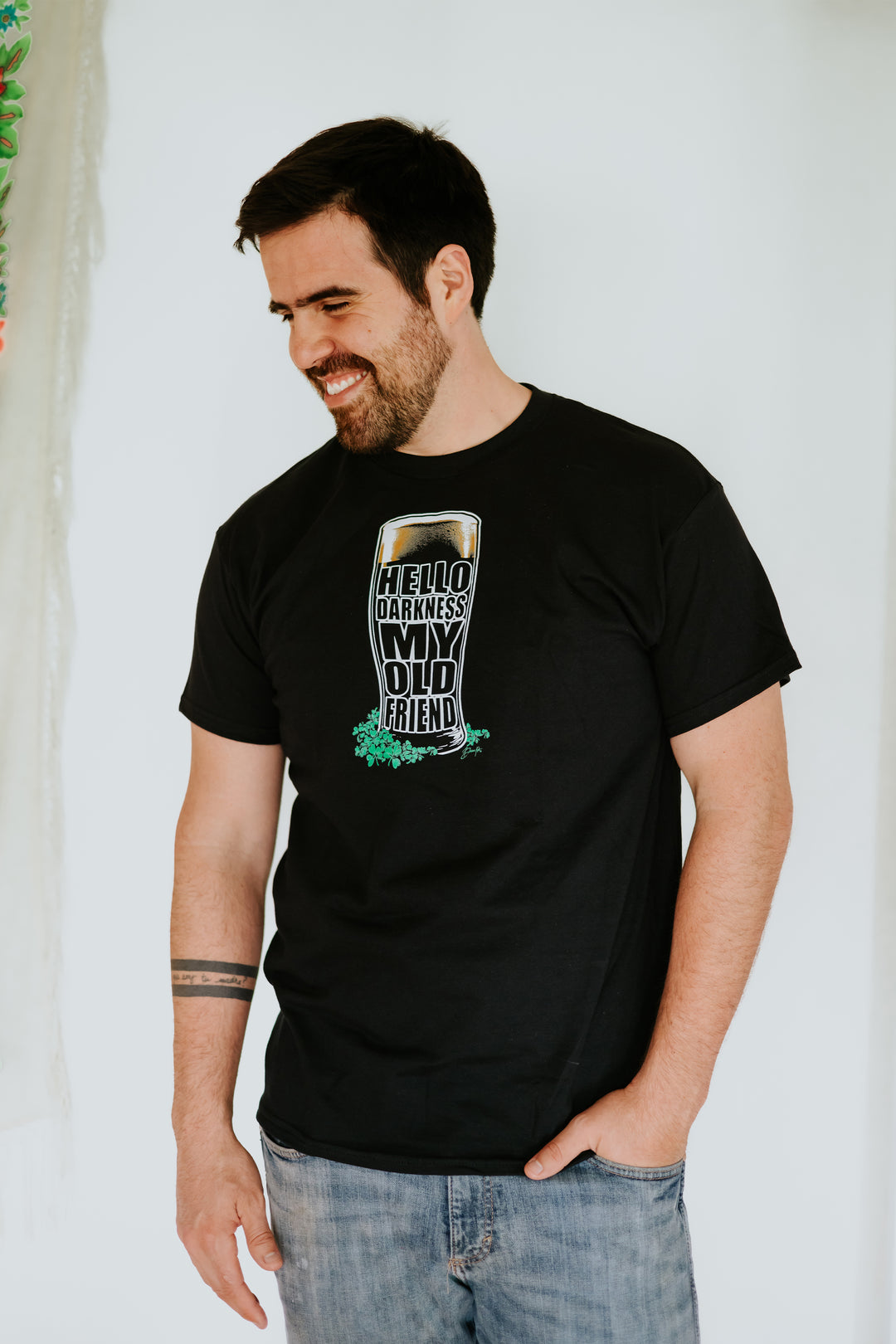 Hello Darkness My Old Friend Black T-Shirt