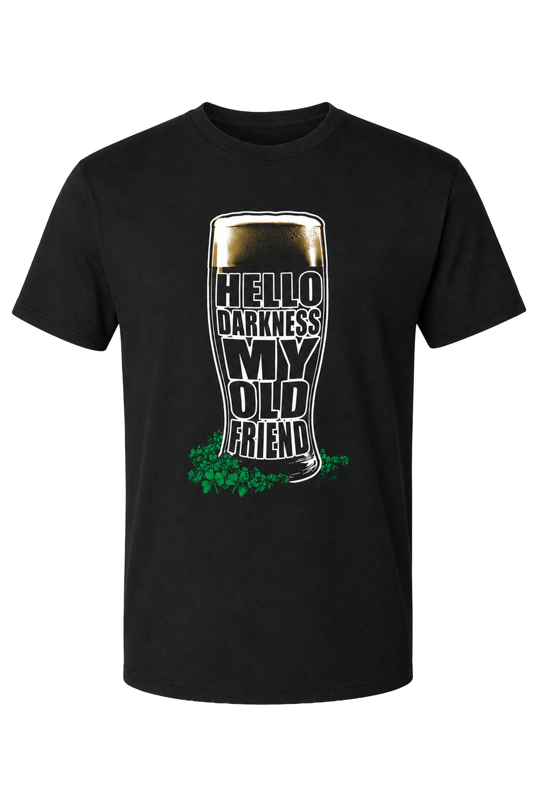 Hello Darkness My Old Friend Black T-Shirt