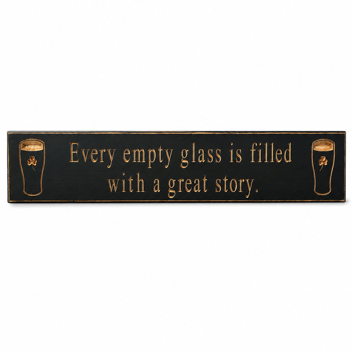 Irish Saying Carved Wood Sign Wall Décor