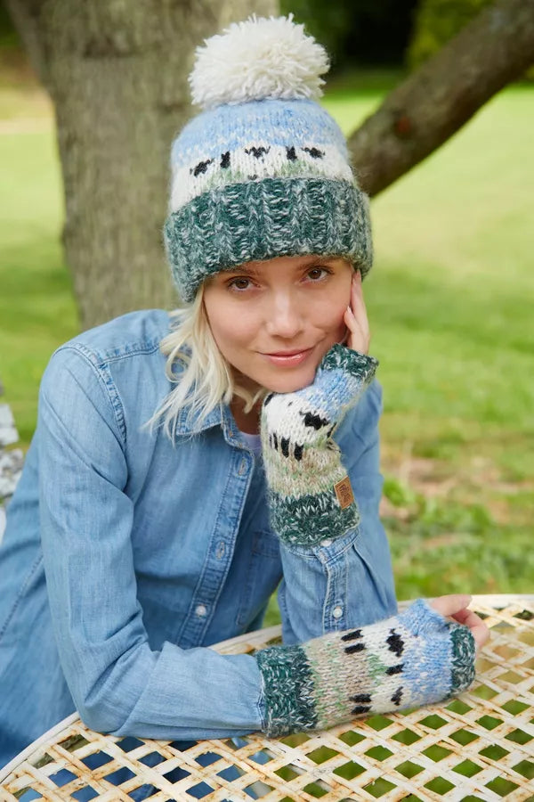 Hazy Sheep Handwarmer Sherpa Fleece