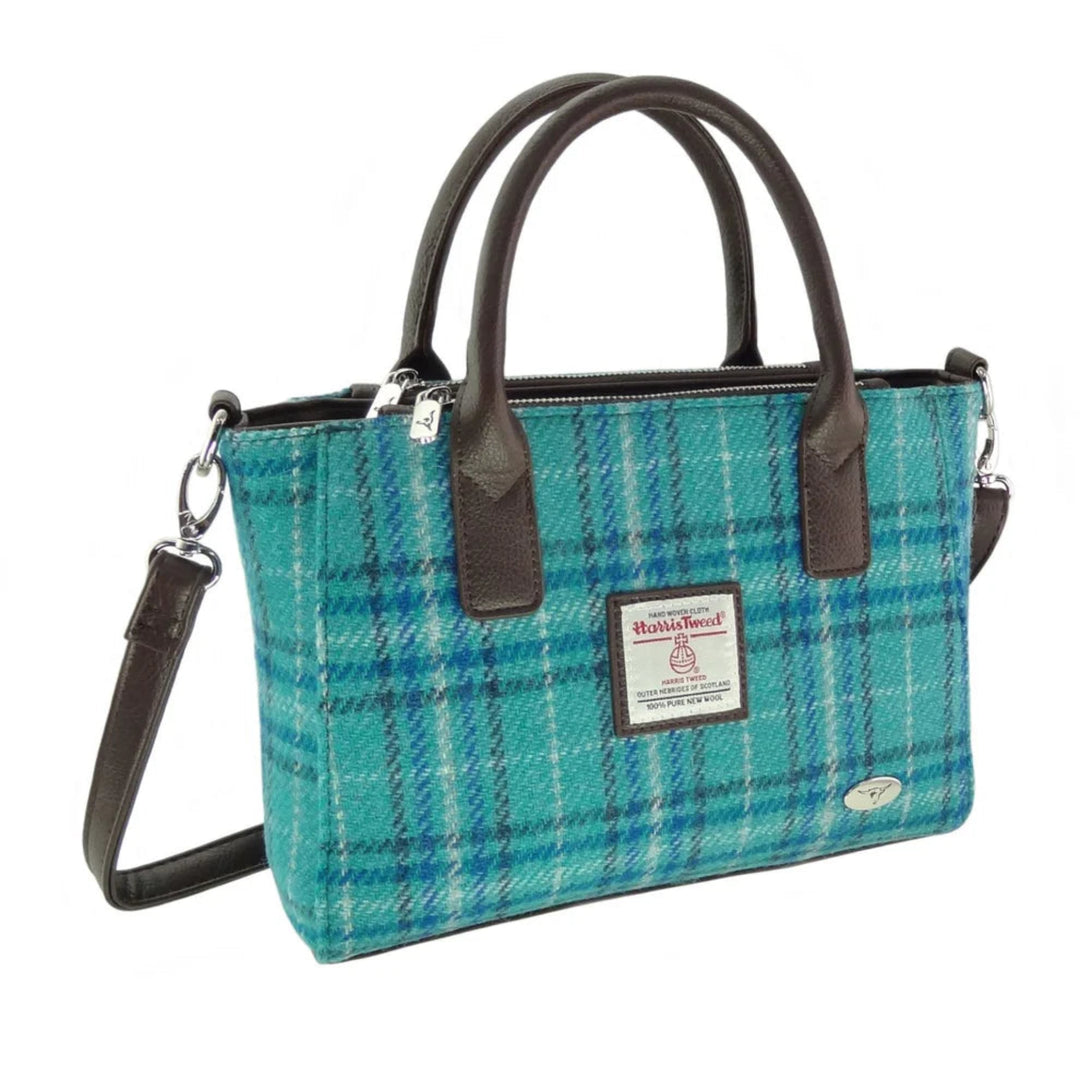 Harris Tweed® ‘Brora’ Small Tote Bag – Authentic Scottish Wool Handbag