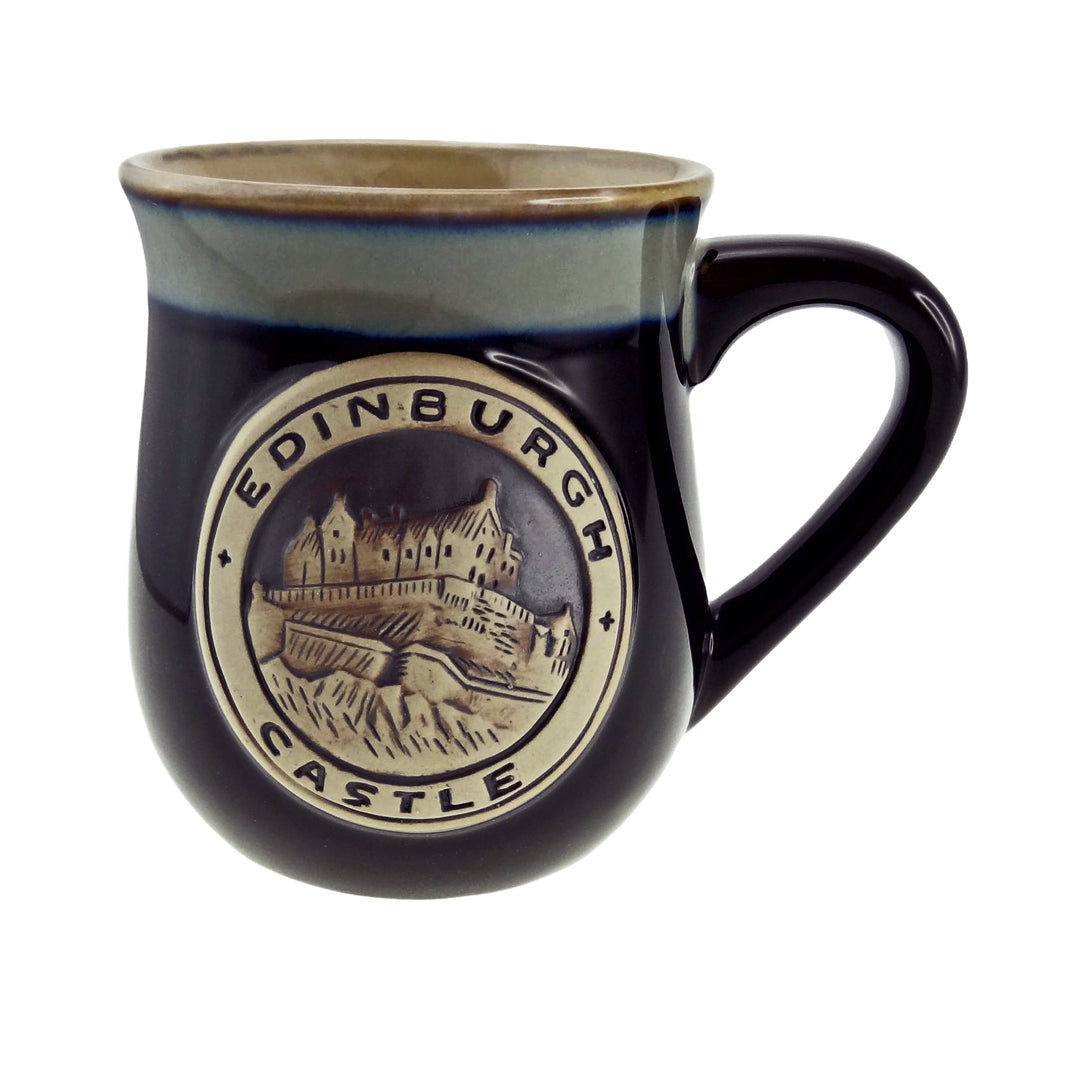Stoneware Mug With Edinburgh Castle