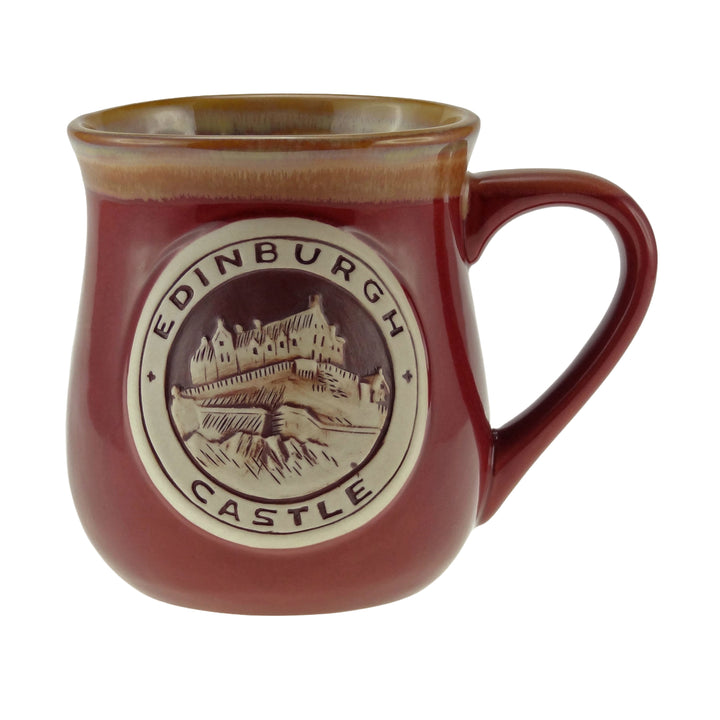 Stoneware Mug With Edinburgh Castle