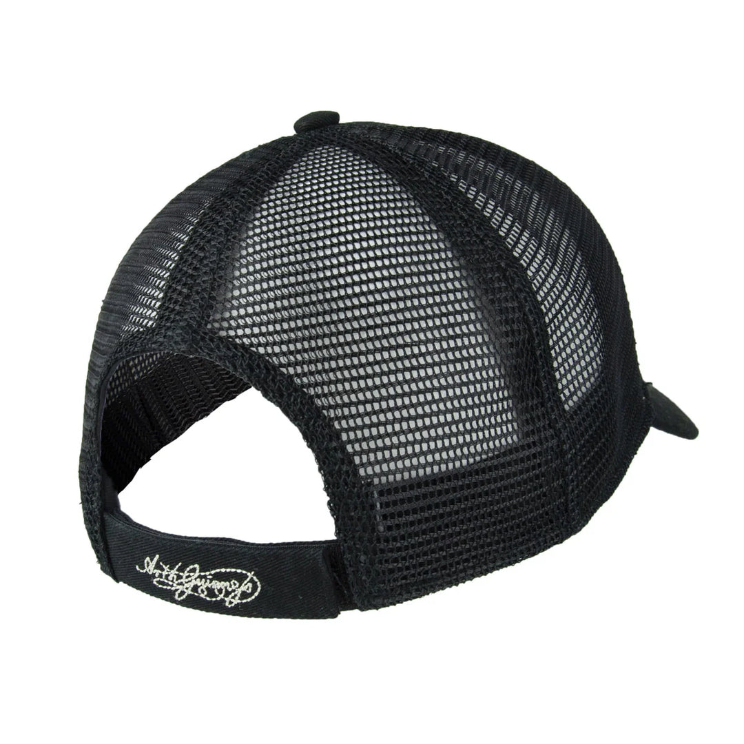 Guinness Black Trucker Mesh Adjustable Baseball Cap