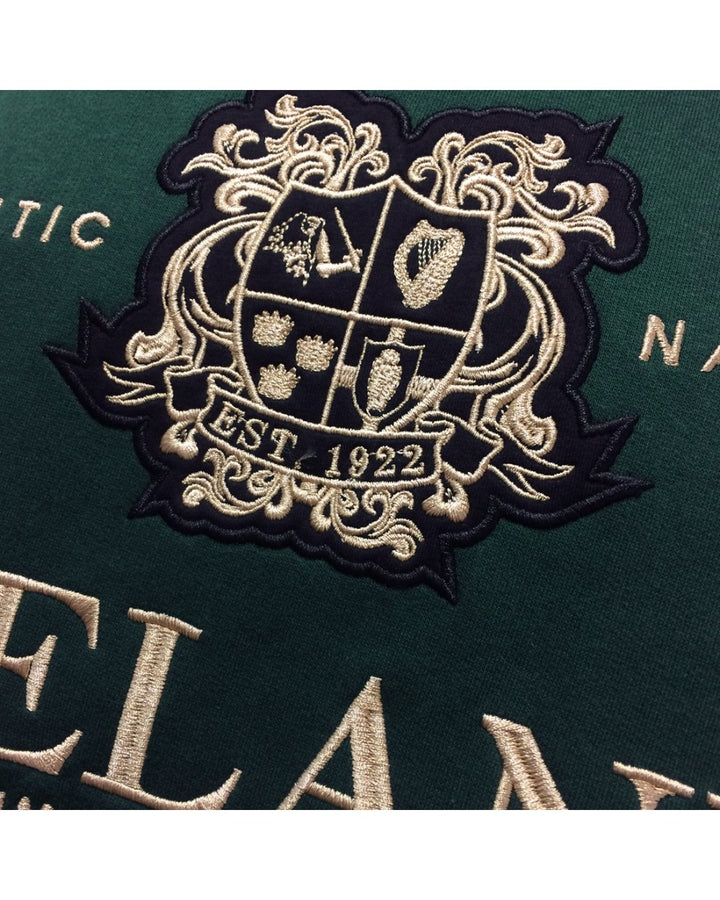 Green Ireland Crest Hoodie