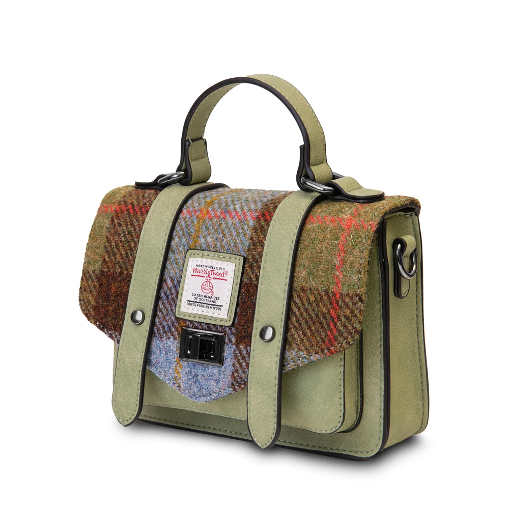 Islander® Tartan Baby Satchel with Harris Tweed®